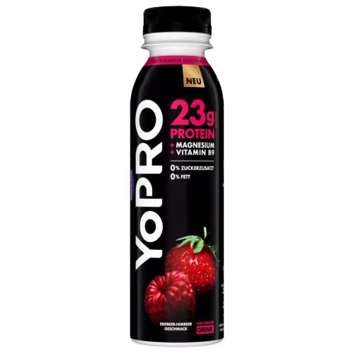 YoPRO High Protein Drink Erdbeer-Himbeer 270g