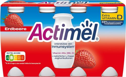Actimel Drink Classic Erdbeere 8x100g