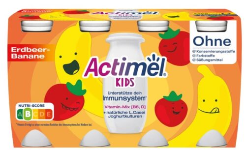 Actimel Drink Kids Erdbeere Banane 8x100g
