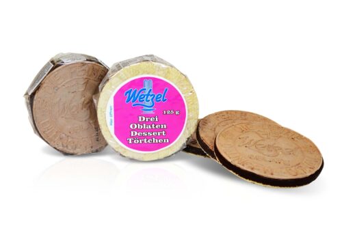 Wetzel Drei Oblaten Dessert Törtchen 125g