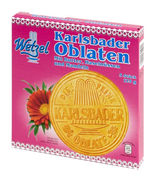 Wetzel Karlsbader Oblaten 125g