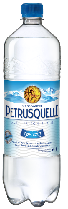 4010281130002 Siegsdorfer Petrusquelle Spritzig 1l