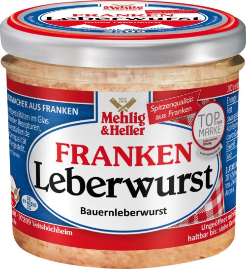 Mehlig & Heller Franken Leberwurst 250g
