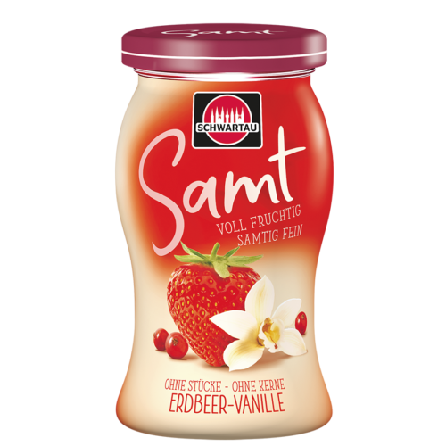 Schwartau Samt Erdbeer Vanille 270g
