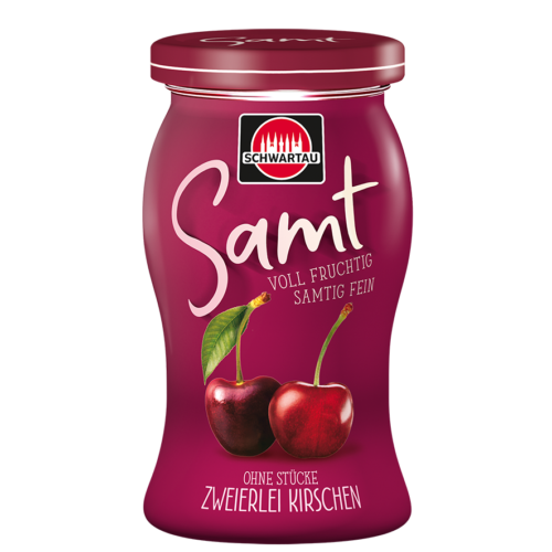 Schwartau Samt Zweierlei Kirschen 270g