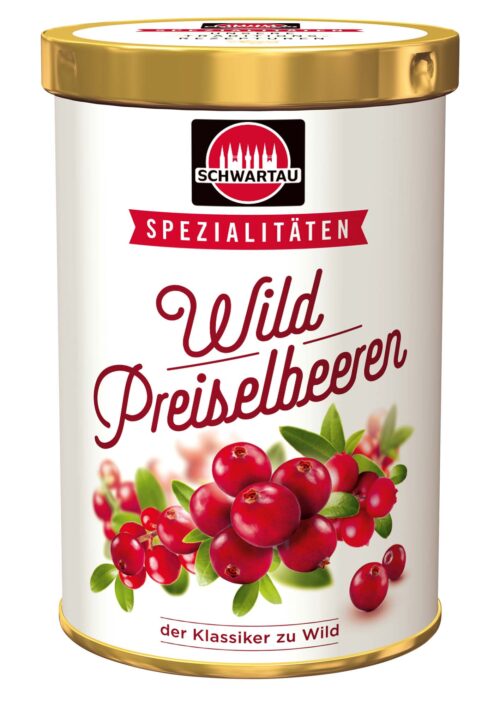 Schwartau Spezialitäten Wildpreiselbeeren 330g
