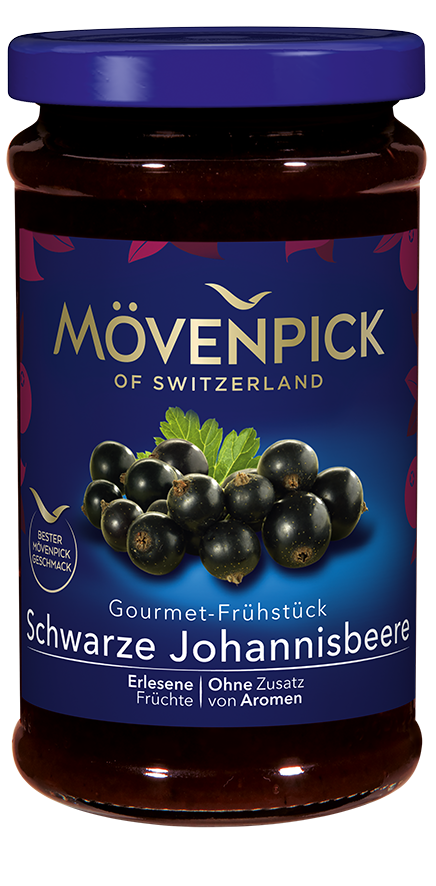 Mövenpick Schwarze Johannisbeere 250g