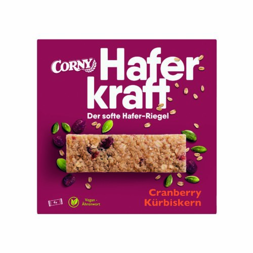 Corny Haferkraft Cranberry Kürbiskern 4x35g