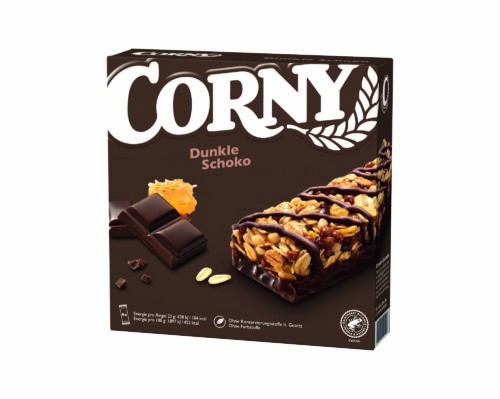 Corny Dunkle Schokolade 6St 138g