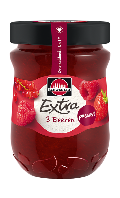 Schwartau Extra 3 Beeren passiert 340g