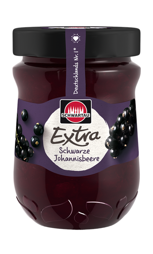 Schwartau Extra Schwarze Johannisbeere 340g