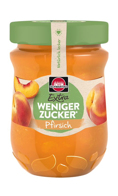 Schwartau weniger Zucker Pfirsich 300g