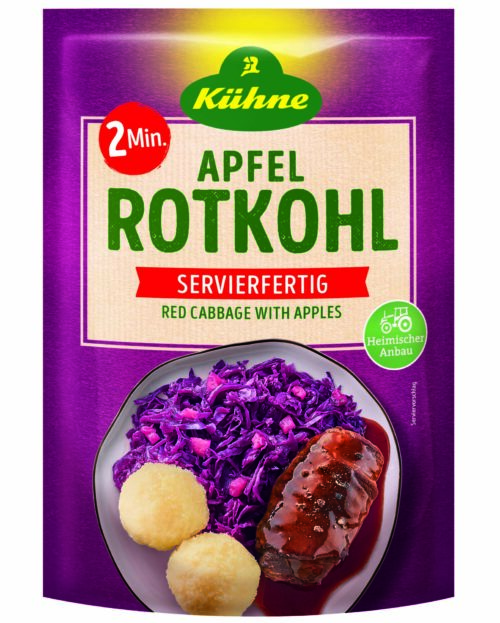 Kühne Genießer Apfel-Rotkohl 2 Minuten 400g