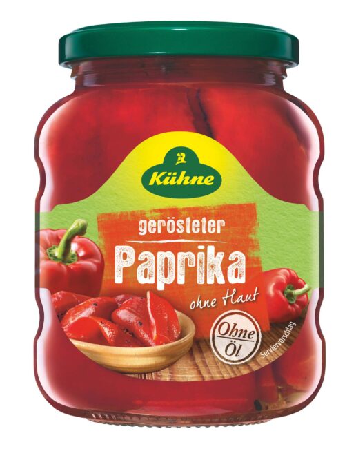 Kühne gerösteter Paprika 340g