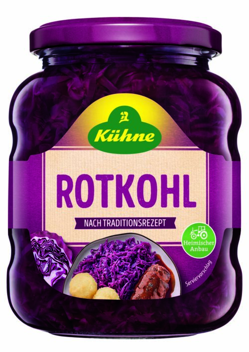 Kühne Rotkohl nach Traditionsrezept 350g