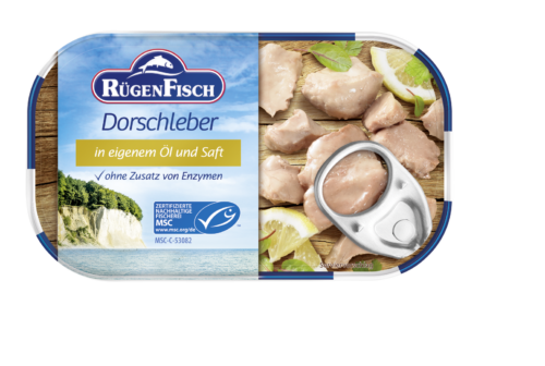 RügenFisch Dorschleber 120g