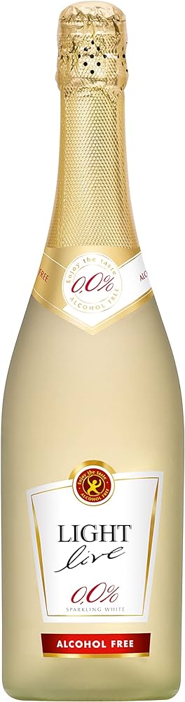 Light Live Sparkling 0,0% weiß alkoholfrei 0,75l