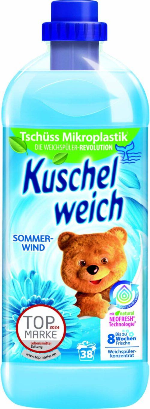Kuschelweich Weichspüler Sommerwind 38WL 1l