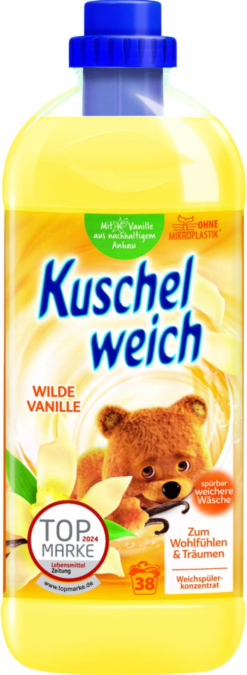 Kuschelweich Weichspüler Wilde Vanille 38WL 1l