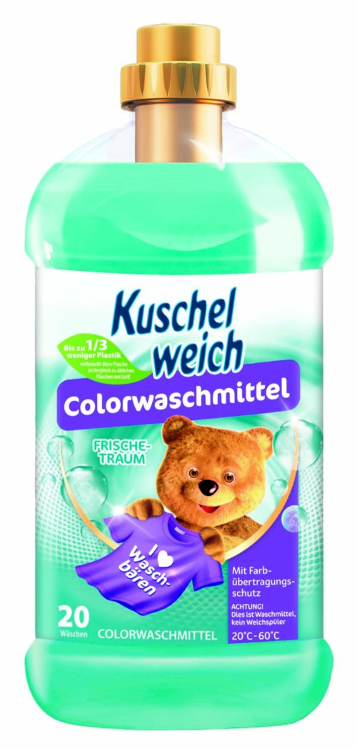 Kuschelweich Colorwaschmittel Frische-Traum 20WL 1,32l