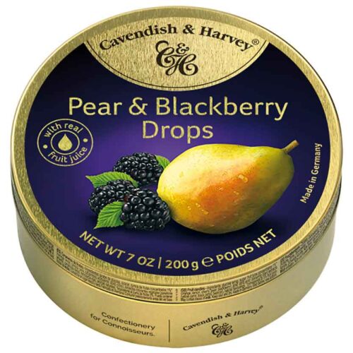 Cavendish & Harvey Pear & Blackberry Drops 175g