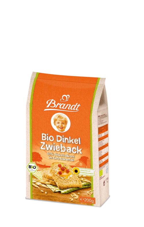 Brandt Bio Dinkel Zwieback 200g