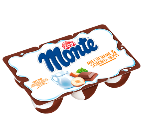 Zott Monte Schoko 6x55g