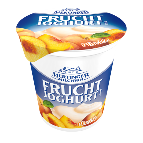 Mertinger Milchhof Frucht Joghurt Pfirsich 150g