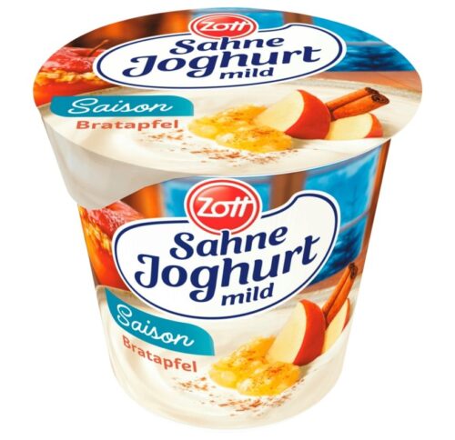 Zott Sahne Joghurt Bratapfel 140g