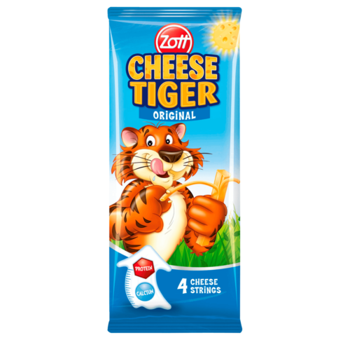 Zott Cheese Tiger 45% 4x21g