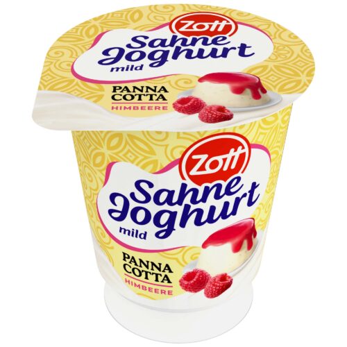 Zott Sahne Joghurt Panna Cotta Himbeere 140g