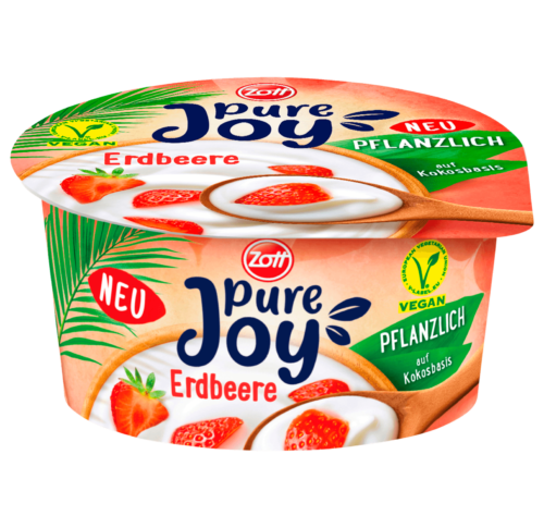 Zott Pure Joy Erdbeere vegan 125g