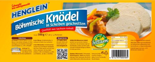 Henglein Böhmische Knödel 500g
