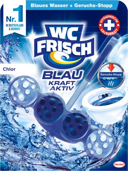 WC Frisch Kraft Aktiv Blauspüler Chlor 50g