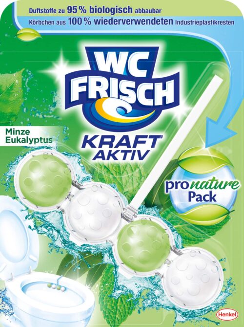 WC Frisch Kraft Aktiv Pro Nature Minze & Eukalyptus 50g