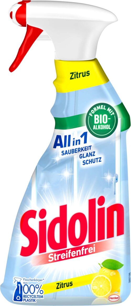 Sidolin Streifenfrei Zitrus 500ml