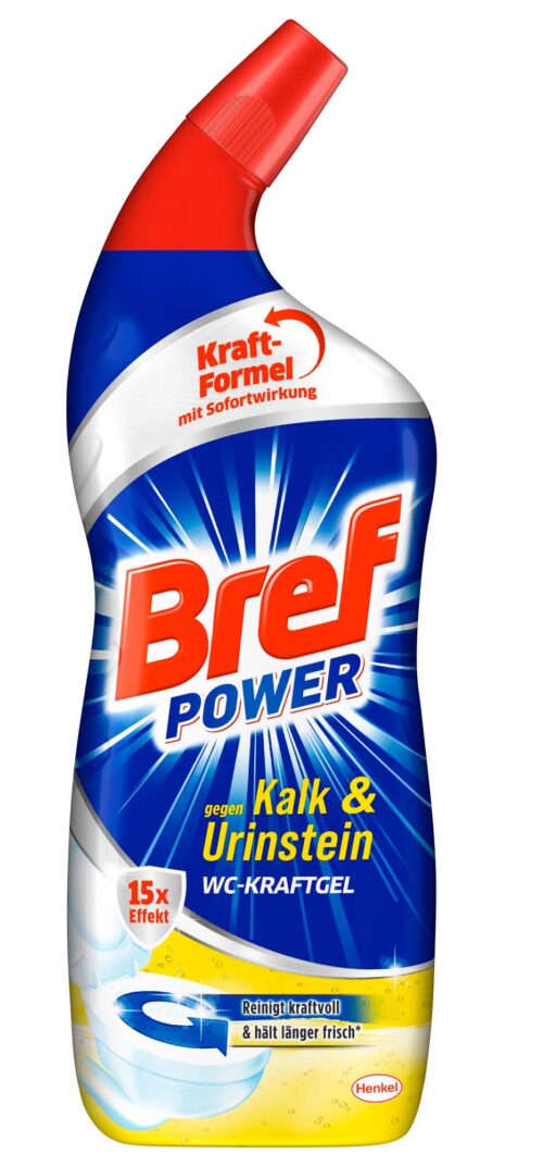 Bref Power WC-Kraft Gel Kalk & Urin 750ml