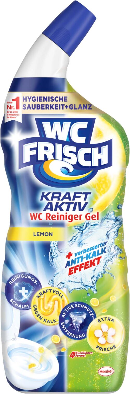 WC Frisch Kraft Aktiv WC Reiniger Gel Lemon 750ml
