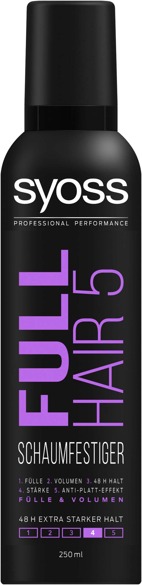 Syoss Full Hair 5 Schaumfestiger extra starker Halt 250ml
