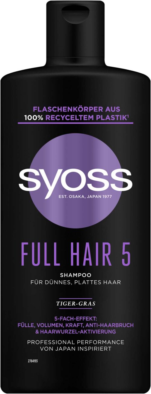 Syoss Shampoo Full Hair 5 440ml
