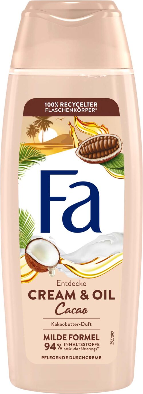 FA Pflegende Duschcreme Entdecke Cream & Oil Kokosnuss 250ml