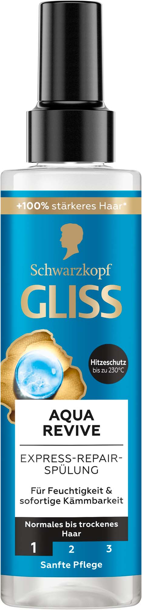 Gliss Haarkur 7sec Express-Repair Aqua Revive 200ml