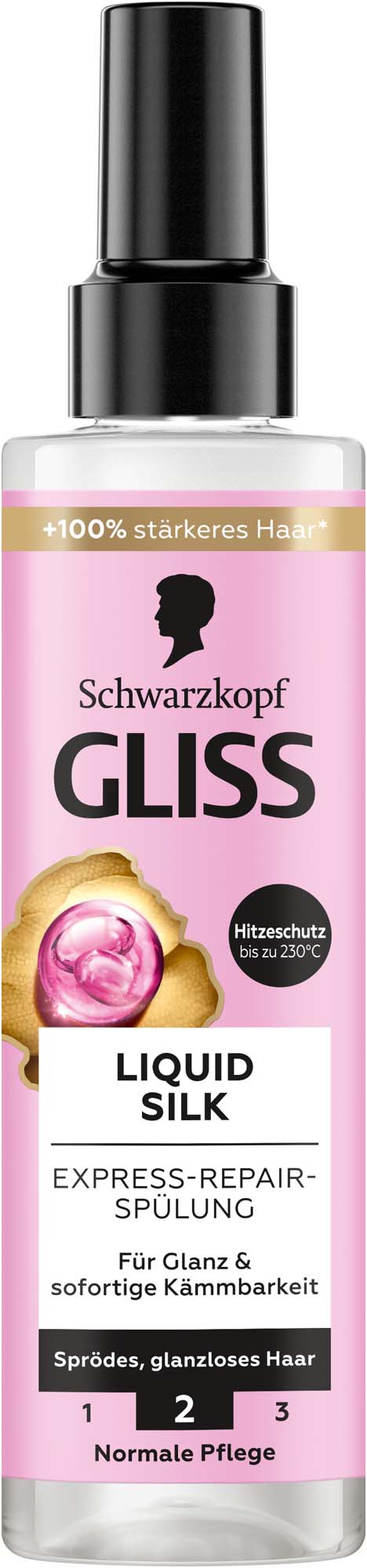 Gliss Sprüh-Conditioner Express-Repair Liquid Silk 200ml