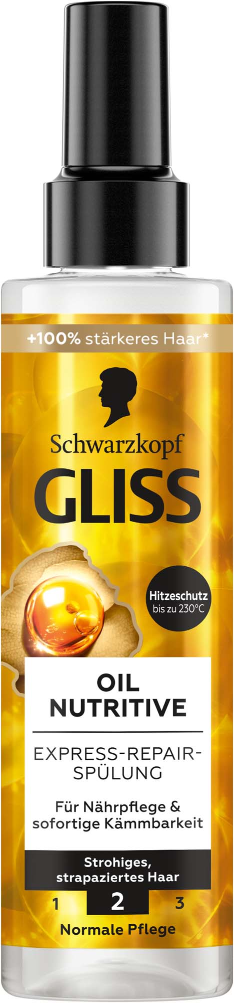 Gliss Haarkur 7sec Express-Repair Oil Nutritive  200ml
