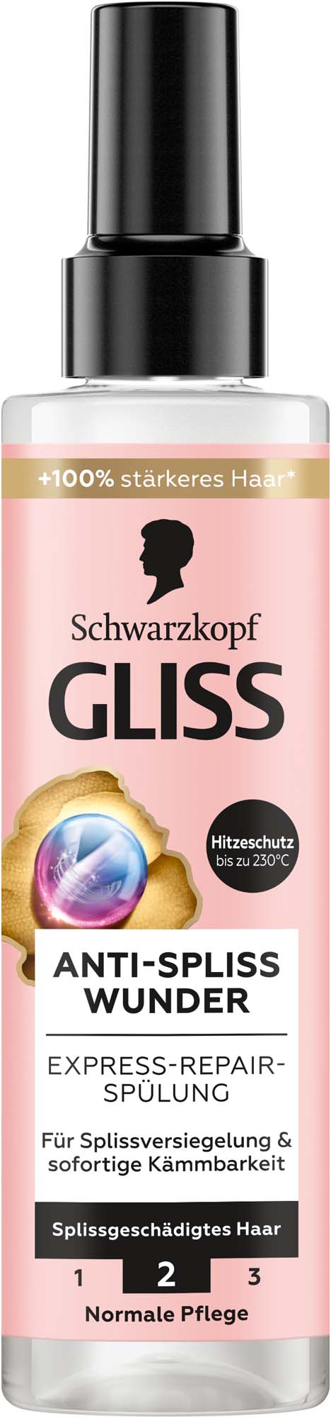 Gliss Haarkur 7sec Express-Repair Anti-Spliss Wunder 200ml