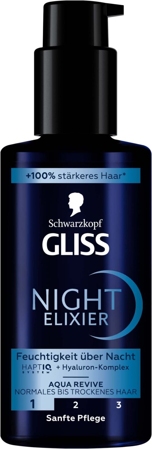 Gliss Haarkur Night Elixier Aqua Revive 100ml