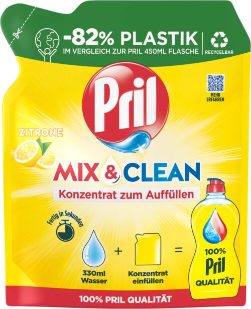 Pril Mix & Clean Zitrone 120ml