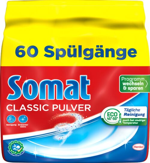Somat Spülmaschinen Pulver Classic M 60 Spülgänge 960g