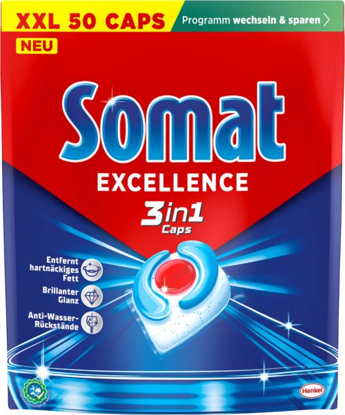 Somat Excellence 3in1 50 Tabs 905g