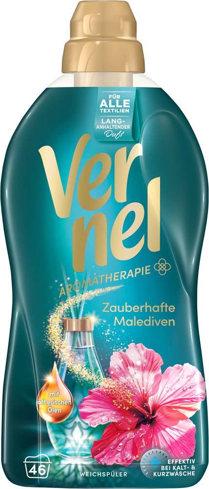 Vernel Weichspüler Aromatherapie Zauberhafte Malediven 50WL 1,012l